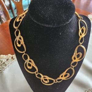 Vintage Avon spiral necklace